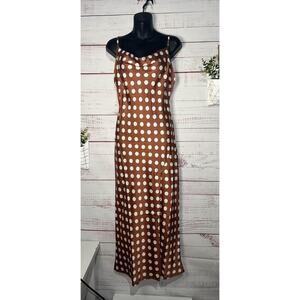 Paper Heart | Dresses | Paperheart Linen Blend Sardine Print Strappy Maxi  Dress | Poshmark